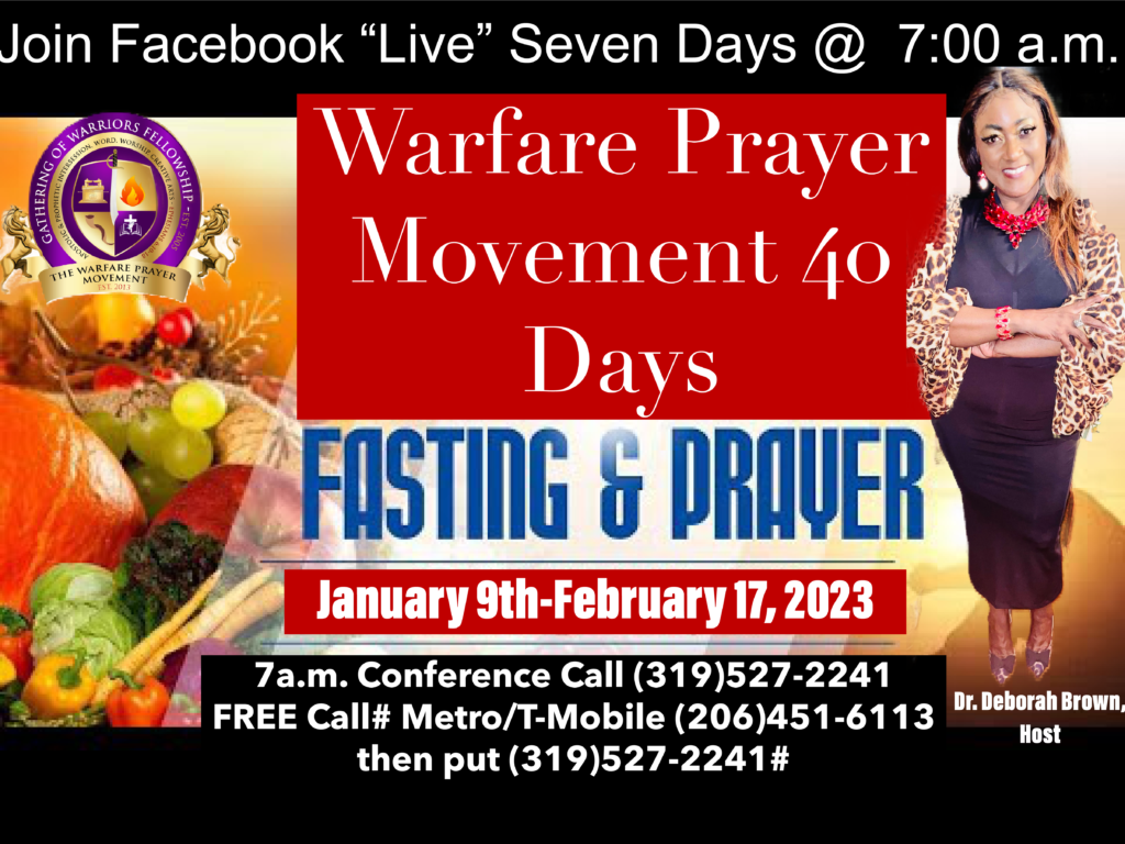 Warfare Prayer Movement 40 Days